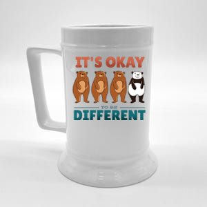 It's Okay To Be Different Bears Beer Stein