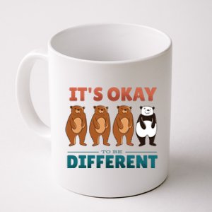 It's Okay To Be Different Bears Coffee Mug