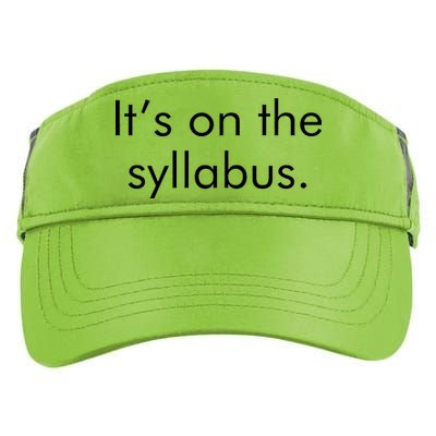 It's on the Syllabus. Adult Drive Performance Visor