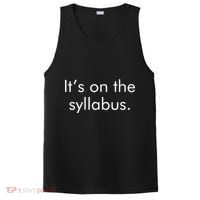 It's on the Syllabus. PosiCharge Competitor Tank