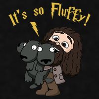 It's So Fluffy Funny Magical Wizard Ladies PosiCharge Tri-Blend Wicking Tank