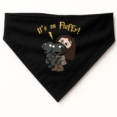 It's So Fluffy Funny Magical Wizard USA-Made Doggie Bandana