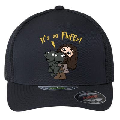 It's So Fluffy Funny Magical Wizard Flexfit Unipanel Trucker Cap