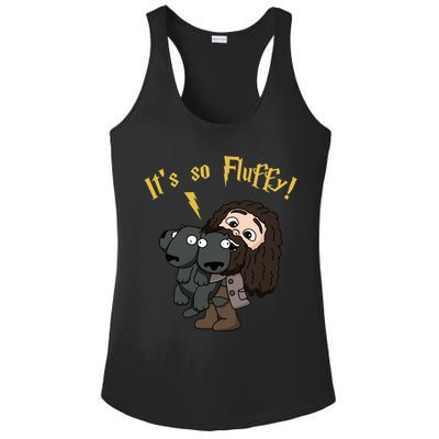 It's So Fluffy Funny Magical Wizard Ladies PosiCharge Competitor Racerback Tank