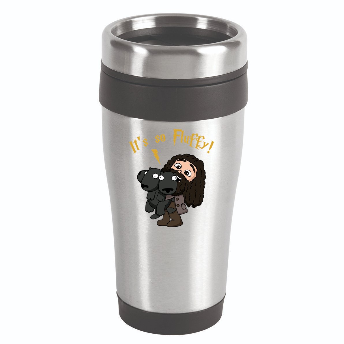 It's So Fluffy Funny Magical Wizard 16oz Travel Tumbler