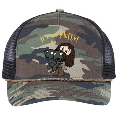 It's So Fluffy Funny Magical Wizard Retro Rope Trucker Hat Cap