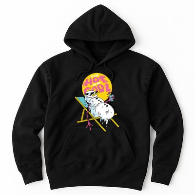 It's So Hot To Be Cool Snowman Hoodie