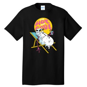 It's So Hot To Be Cool Snowman Tall T-Shirt