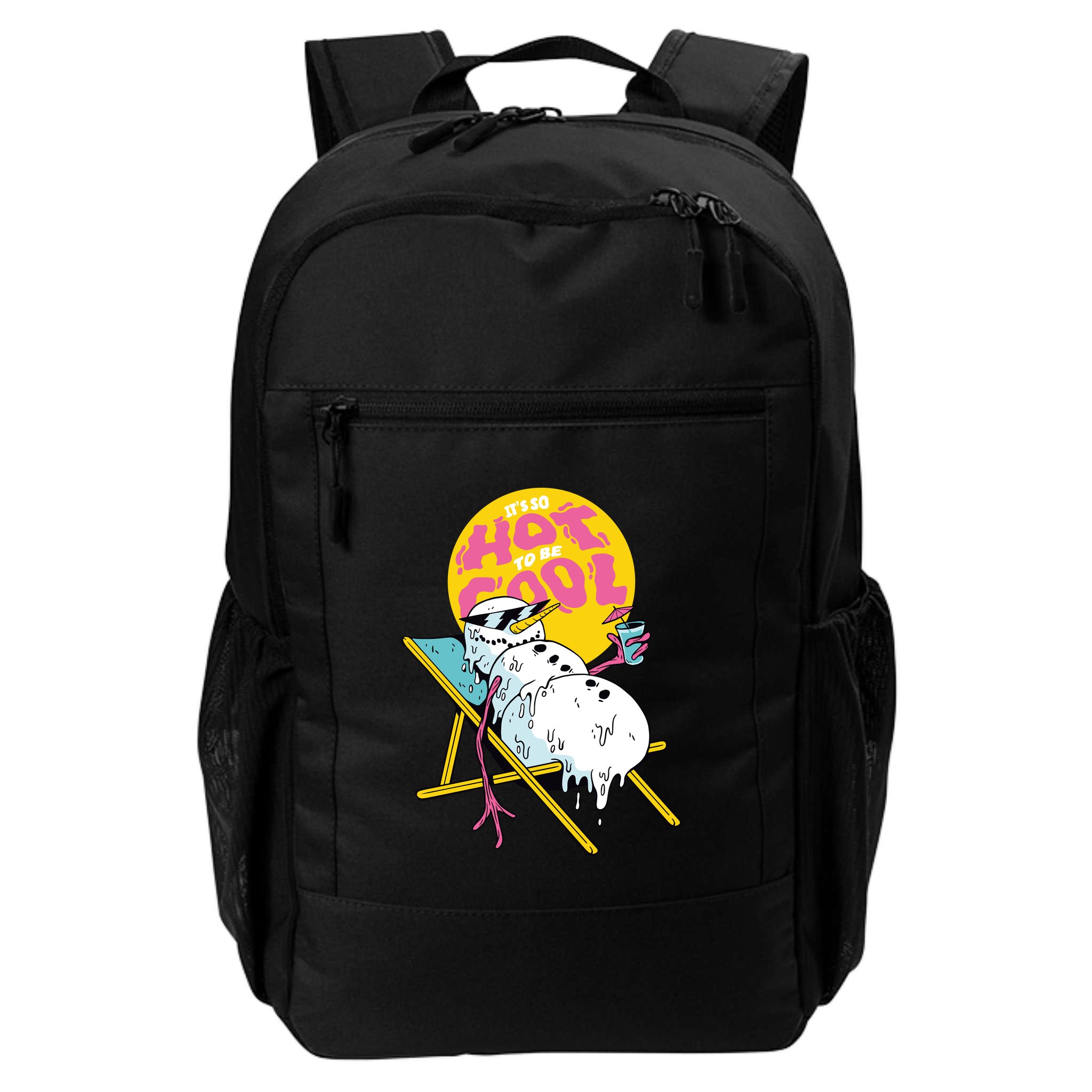 It's So Hot To Be Cool Snowman Backpack