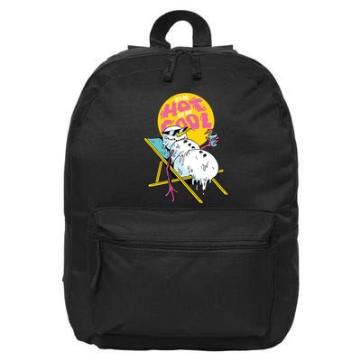 It's So Hot To Be Cool Snowman 16 in Basic Backpack