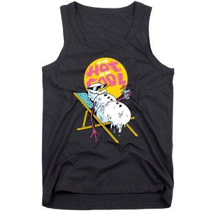 It's So Hot To Be Cool Snowman Tank Top