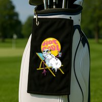 It's So Hot To Be Cool Snowman Golf Towel