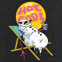 It's So Hot To Be Cool Snowman Golf Towel