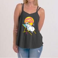 It's So Hot To Be Cool Snowman Women's Strappy Tank