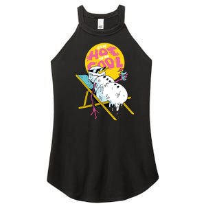 It's So Hot To Be Cool Snowman Women's Perfect Tri Rocker Tank