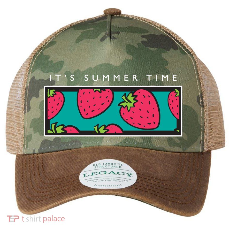 It's Summer Time Legacy Tie Dye Trucker Hat