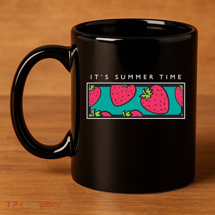 It's Summer Time 11oz C Handle Ceramic Mug