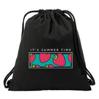 It's Summer Time Drawstring Bag