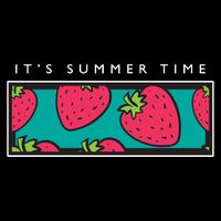 It's Summer Time Drawstring Bag