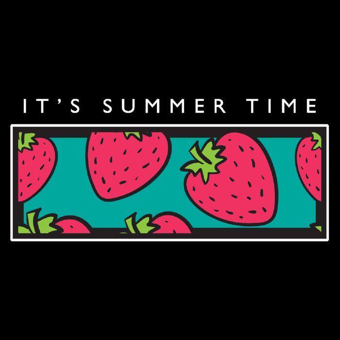It's Summer Time Drawstring Bag