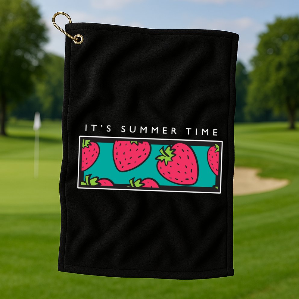 It's Summer Time Golf Towel