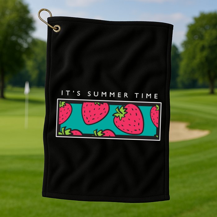 It's Summer Time Golf Towel