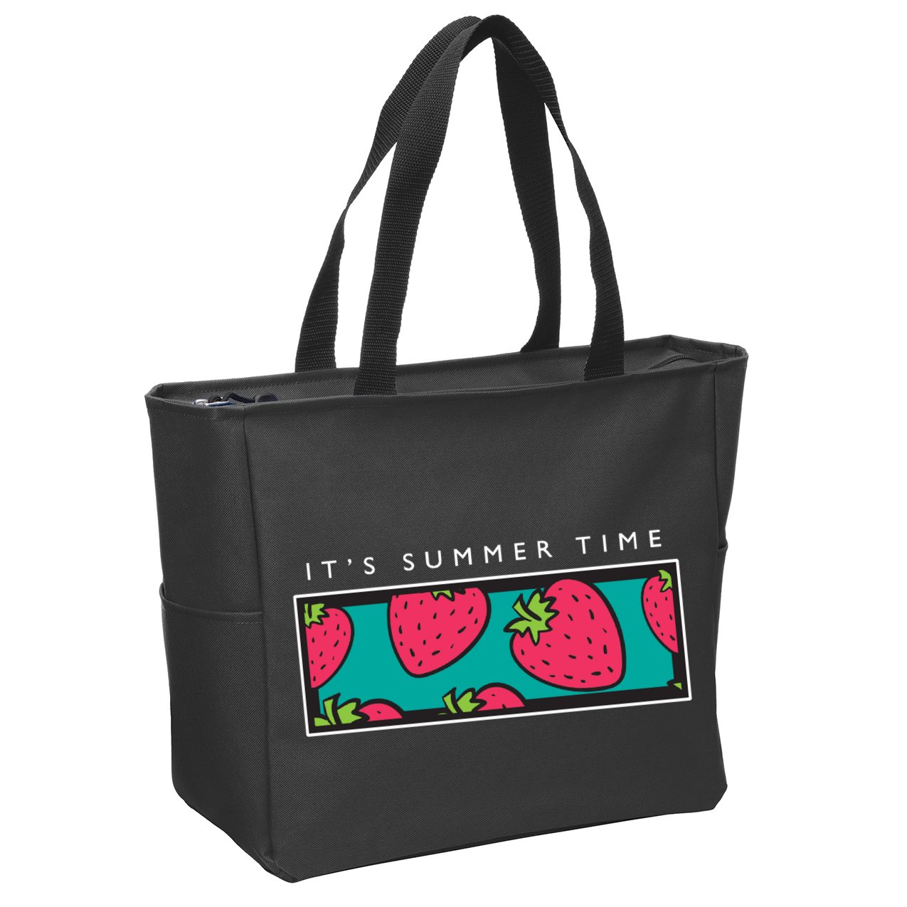 It's Summer Time Zip Tote Bag