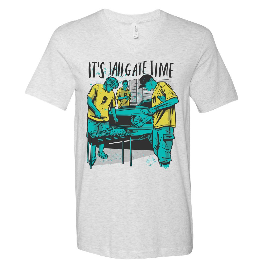 It's Tailgate Time V-Neck T-Shirt