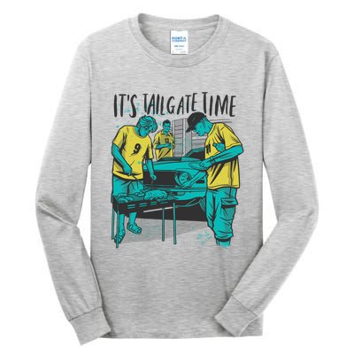 It's Tailgate Time Tall Long Sleeve T-Shirt