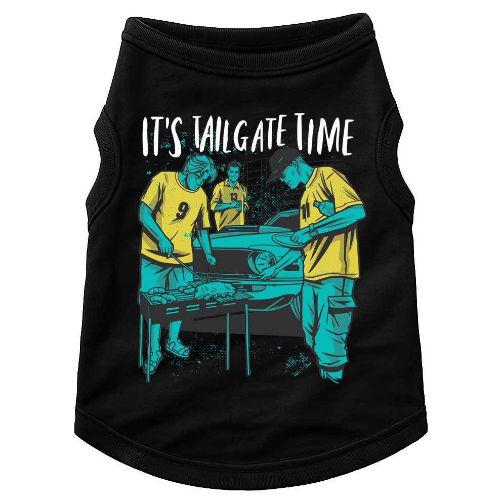 It's Tailgate Time Doggie Tank