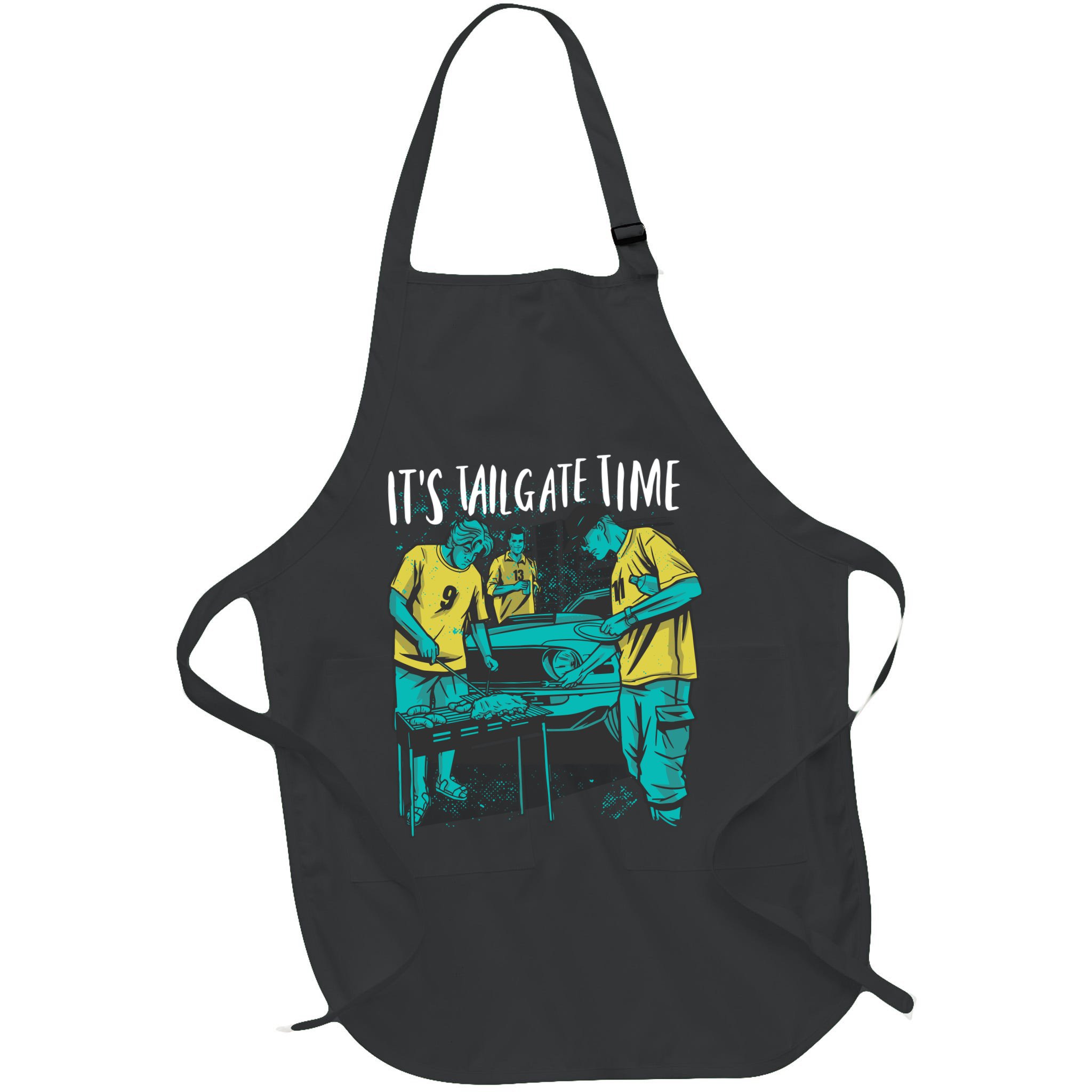 It's Tailgate Time Apron