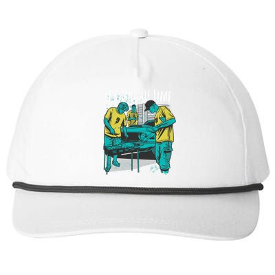 It's Tailgate Time Snapback Five-Panel Rope Hat