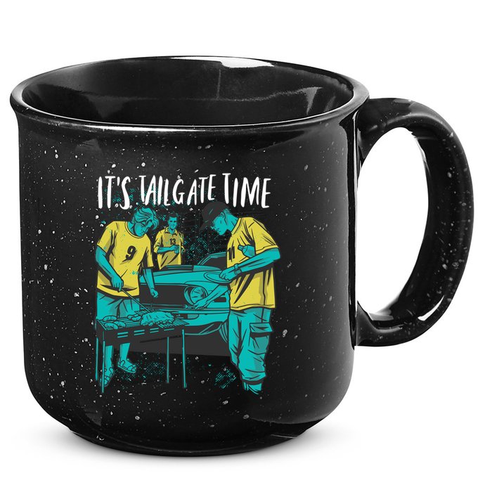 It's Tailgate Time 15oz Campfire Ceramic Mug