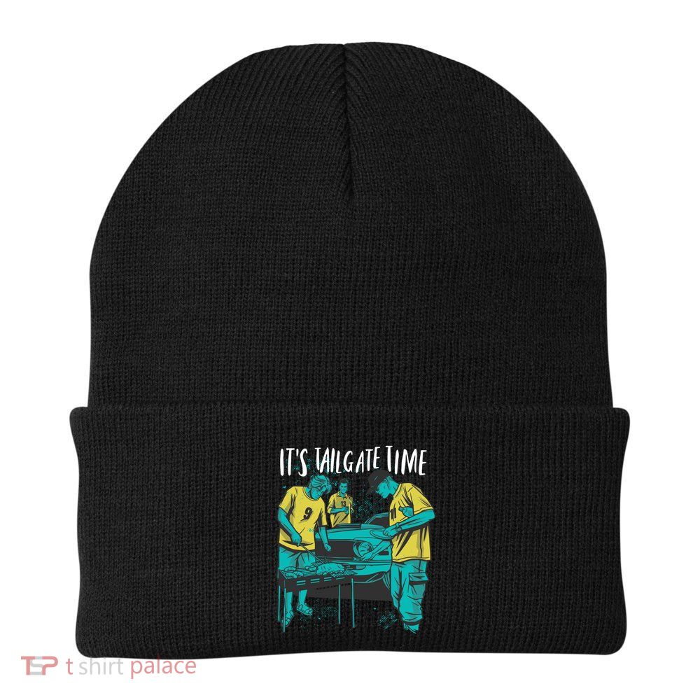 It's Tailgate Time Knit Cap Winter Beanie