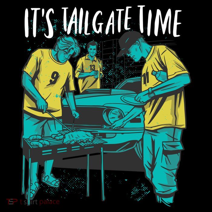 It's Tailgate Time Magnet
