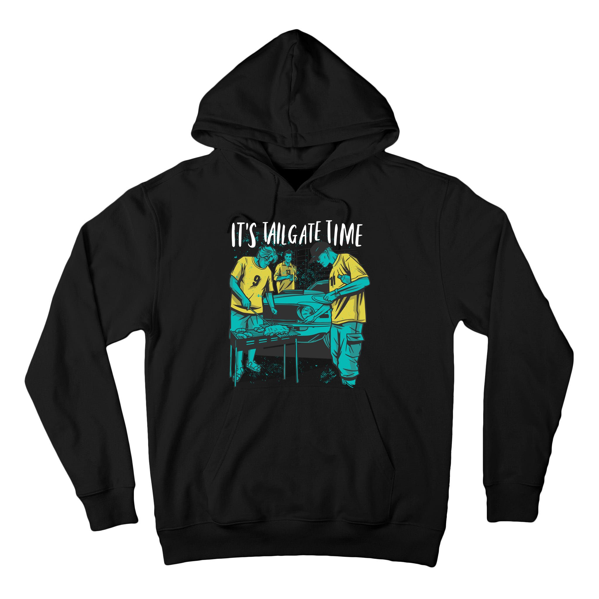 It's Tailgate Time Tall Hoodie