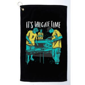 It's Tailgate Time Platinum Collection Golf Towel