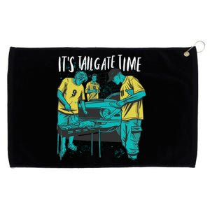 It's Tailgate Time Grommeted Golf Towel