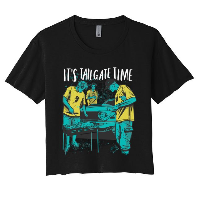 It's Tailgate Time Crop Top