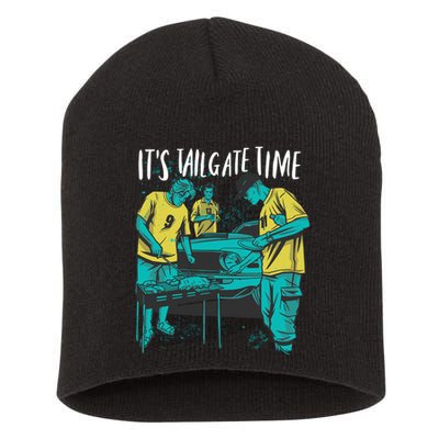 It's Tailgate Time Short Acrylic Beanie