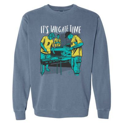 It's Tailgate Time Garment-Dyed Sweatshirt