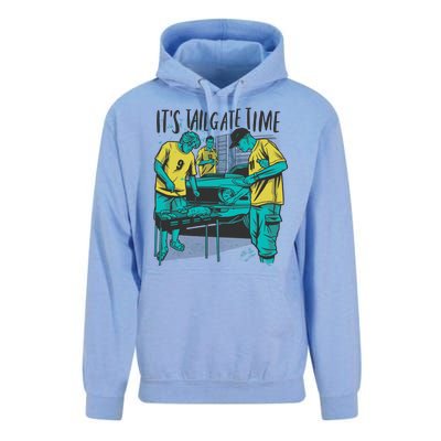 It's Tailgate Time Unisex Surf Hoodie