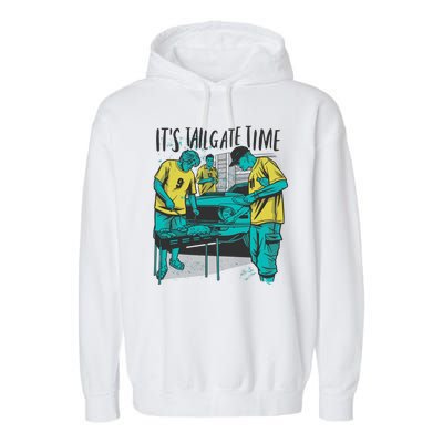 It's Tailgate Time Garment-Dyed Fleece Hoodie