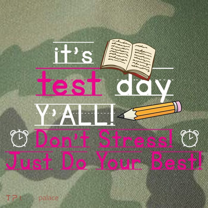 It's Test Day Ya'll Don't Stress Just Do Your Best Legacy Tie Dye Trucker Hat