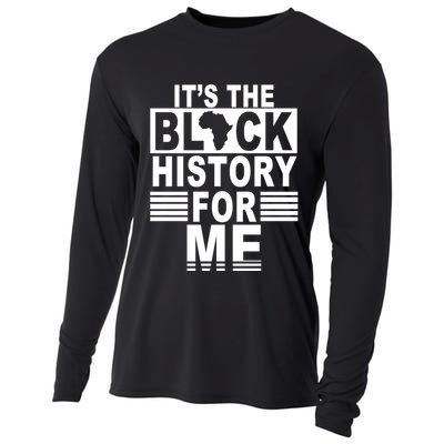 It's The Black History For Me Cooling Performance Long Sleeve Crew