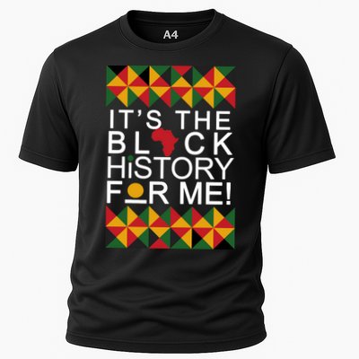 It's The Black History For Me African Colors Cooling Performance Crew T-Shirt