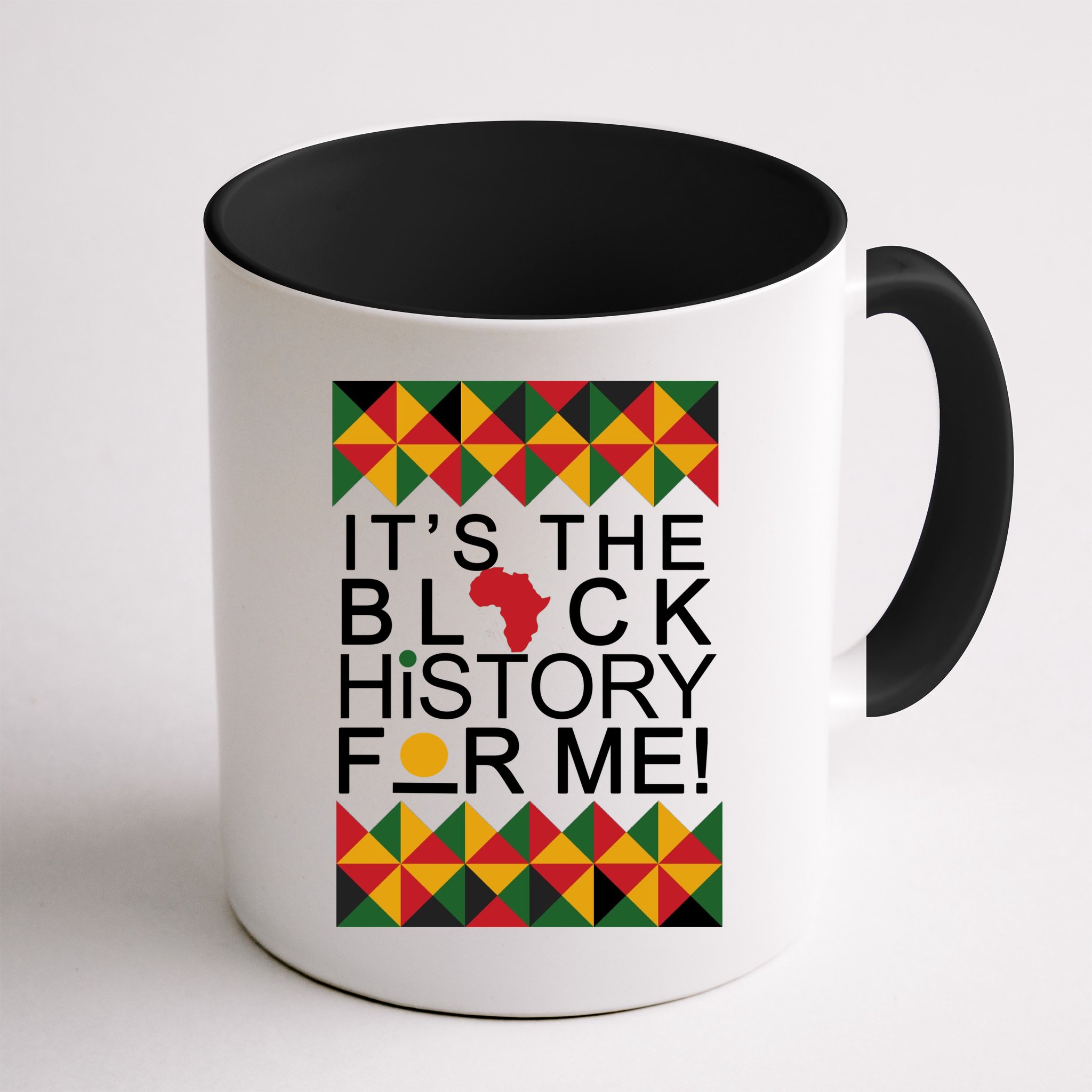 It's The Black History For Me African Colors Mug