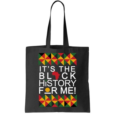 It's The Black History For Me African Colors Bag