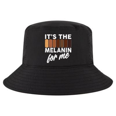 It's The Melanin For Me Skin Tones  Cool Comfort Performance Bucket Hat