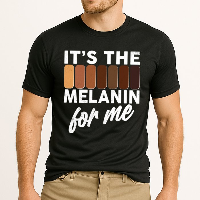 It's The Melanin For Me Skin Tones  Cooling Performance Crew T-Shirt
